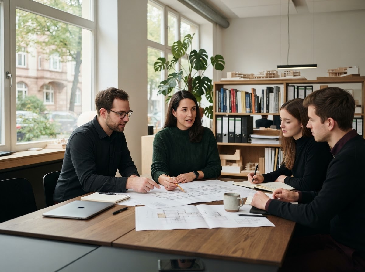 Furemu Vezal Arbeitsplatz mit Tablet und Datendashboard